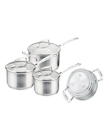 Impact Cookset 4 Piece in Silver