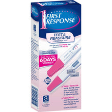 First Response Test & Reassure Pregnancy Test 3 Pack