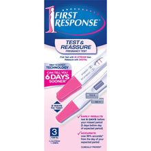 First Response Test & Reassure Pregnancy Test 3 Pack