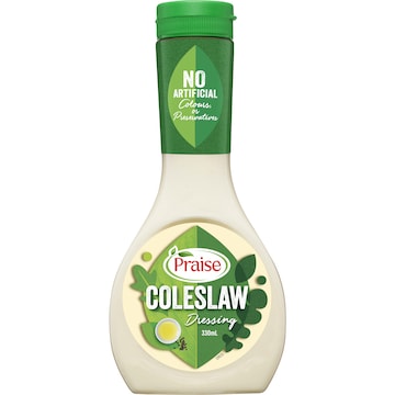 Praise Dressings Coleslaw 330mL