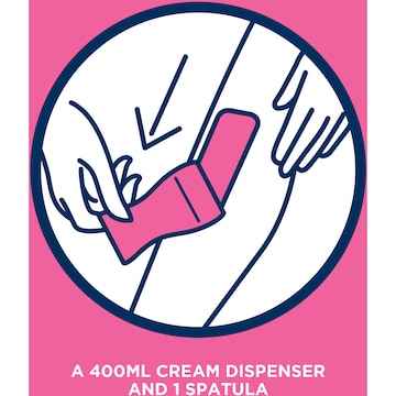 Veet Pure Hair Removal Cream Legs & Body For Sensitive Skin 400mL