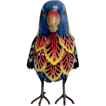 Green Gardener Solar Metal Bird Rainbow each