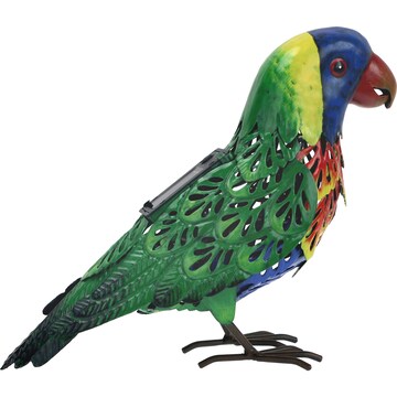 Green Gardener Solar Metal Bird Rainbow each