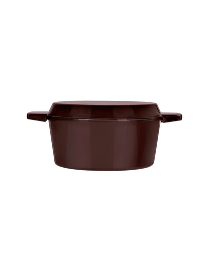 FRENCH OVEN GRILL DUO GLOSS 28CM/6.5L BORDEAUX
