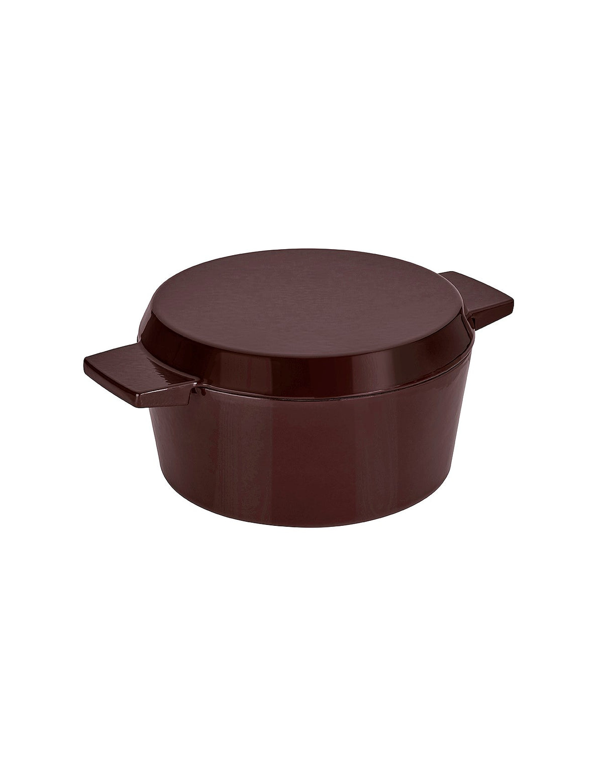 FRENCH OVEN GRILL DUO GLOSS 28CM/6.5L BORDEAUX