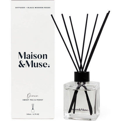 Maison & Muse Reed Diffuser Diana Sweet Pea & Peony 140mL