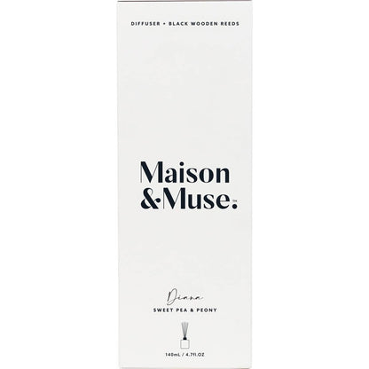 Maison & Muse Reed Diffuser Diana Sweet Pea & Peony 140mL