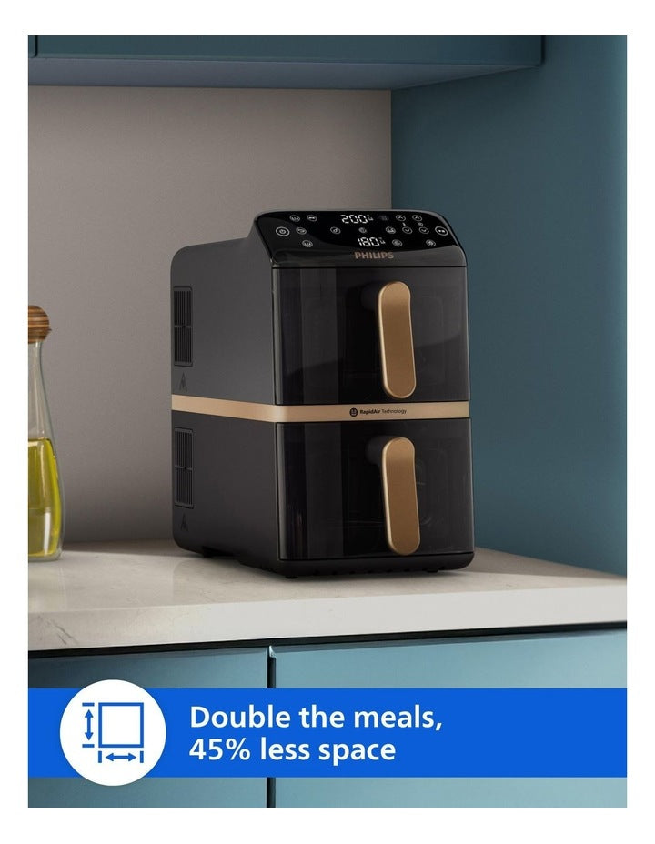 4000 Series 10L Double Stack Airfryer NA462/70