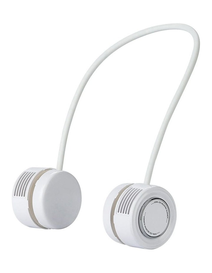 Rechargeable Neck Fan GCPNF100 in White