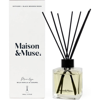 Maison & Muse Reed Diffuser Marilyn Wild Vanilla & Caramel 140mL
