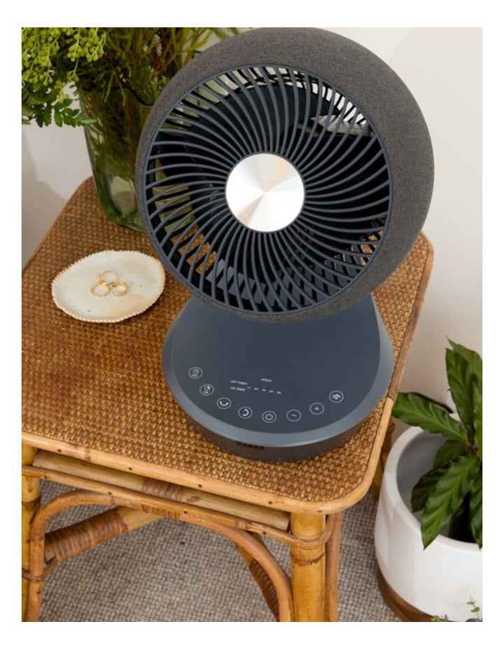 EcoSmart Desk Air Circulator Fan ACAC230CB in Charcoal Black