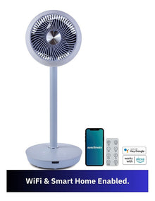EcoSmart Pedestal Air Circulator Fan ACAC300SG in Stone Grey