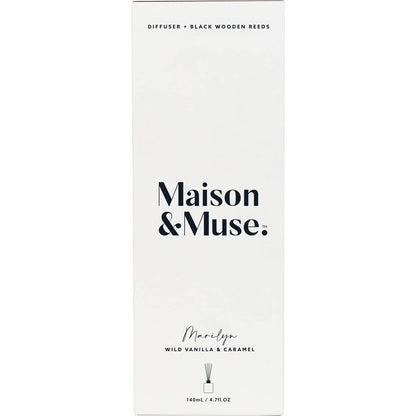 Maison & Muse Reed Diffuser Marilyn Wild Vanilla & Caramel 140mL