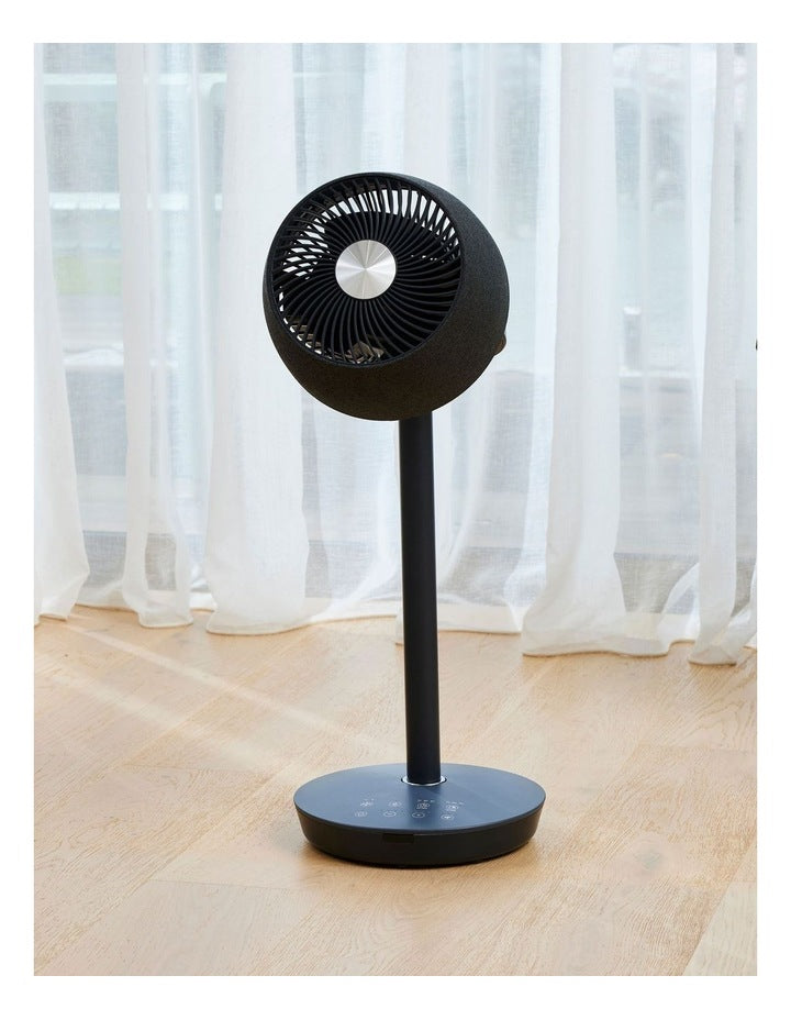 EcoSmart Pedestal Air Circulator Fan ACAC300CB in Charcoal Black