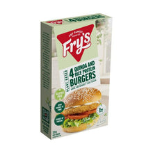 FRY'S FROZEN RICE PROTEIN & QUINOA CHICKEN STYLE BURGERS 320G
