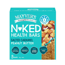 Mayver's Natural Health Bars Salted Caramel Peanut Butter 5 Pack