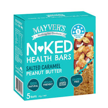 Mayver's Natural Health Bars Salted Caramel Peanut Butter 5 Pack