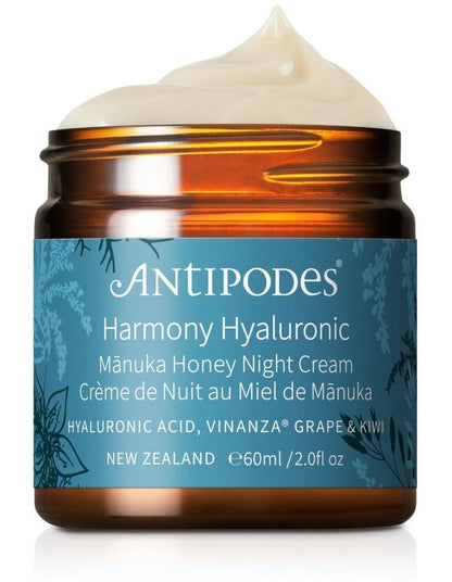 Harmony Hyaluronic Manuka Honey Night Cream 60ml