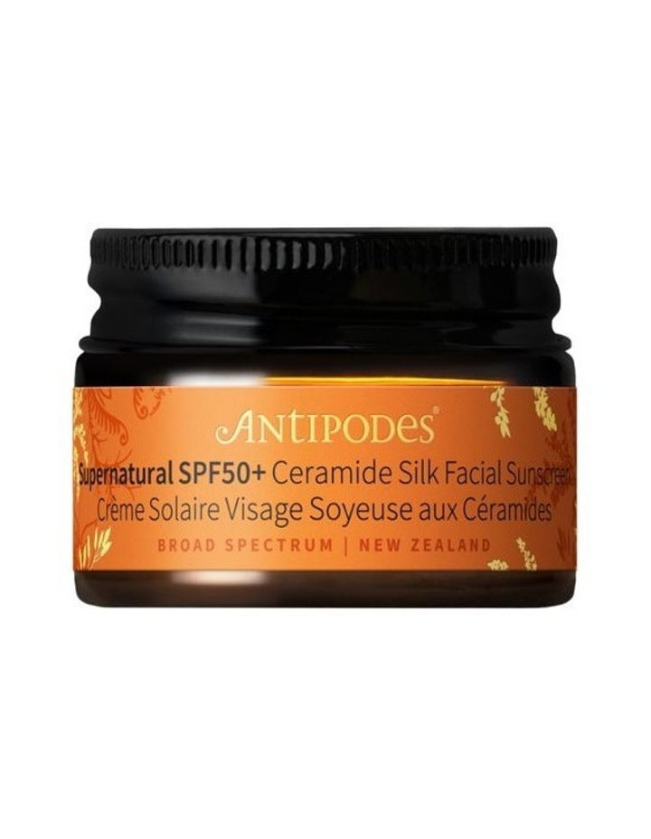 Supernatural Spf50+ Ceramide Silk Facial Sunscreen 15ml