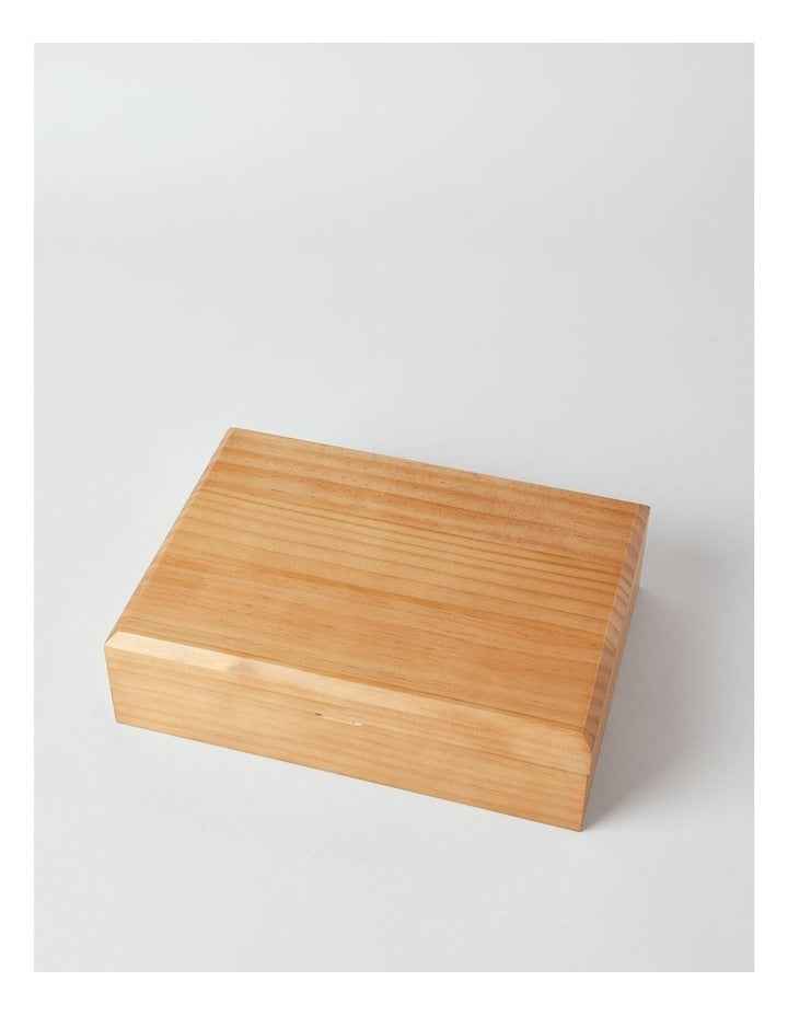 Design Studio Wooden Jewellery Box in Natural