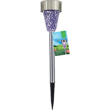 Mirabella Solar Mosaic Path Light Purple Purple 1 pack