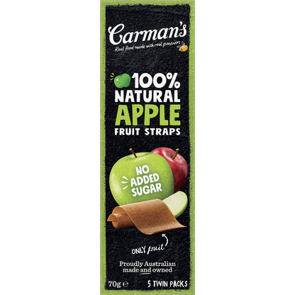 Carman's Fruit Straps Apple Twin Packs 5 pack