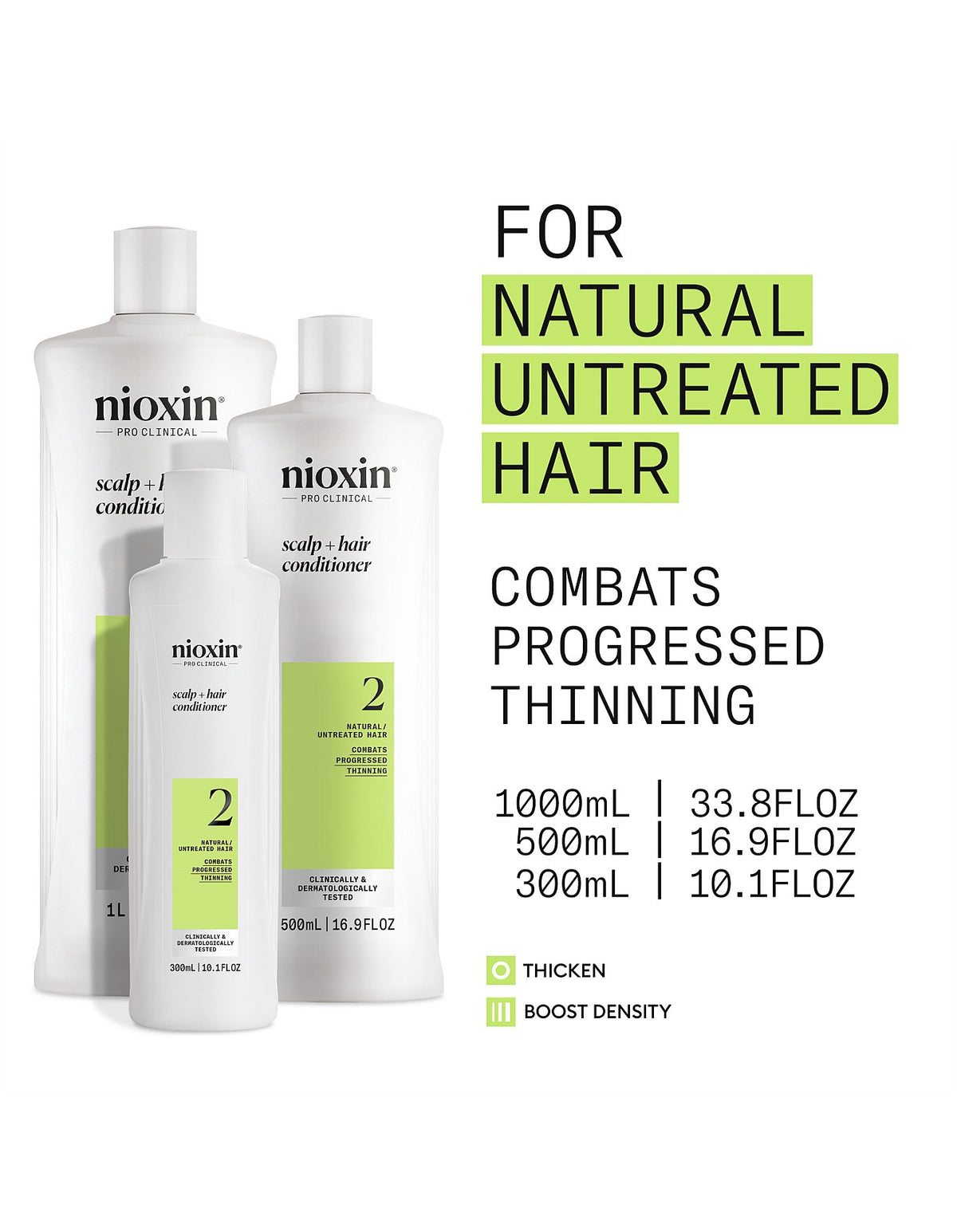 Scalp + Hair Thickening System 2 Conditioner 300ml
