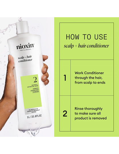 Scalp + Hair Thickening System 2 Conditioner 300ml