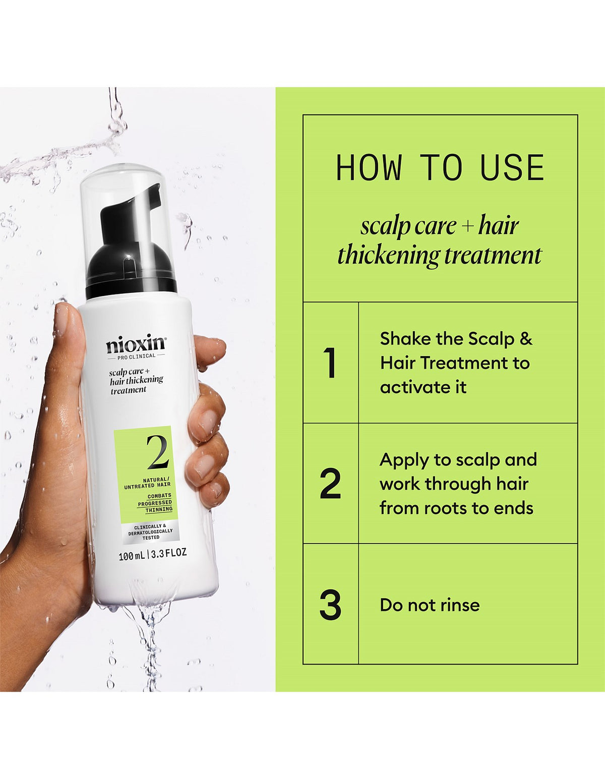 Scalp + Hair Thickening System 2 Leave On Treatment 100ml