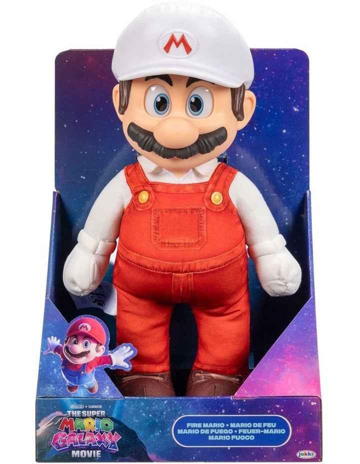 Movie 2 - Jumbo Roto Plush Mario