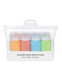 Silicone Travel Bottle Quad