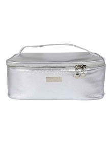 Premium Silver Medium Beauty Case