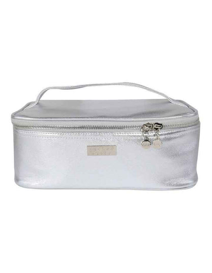 Premium Silver Medium Beauty Case