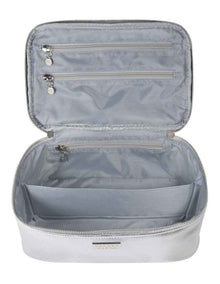 Premium Silver Medium Beauty Case