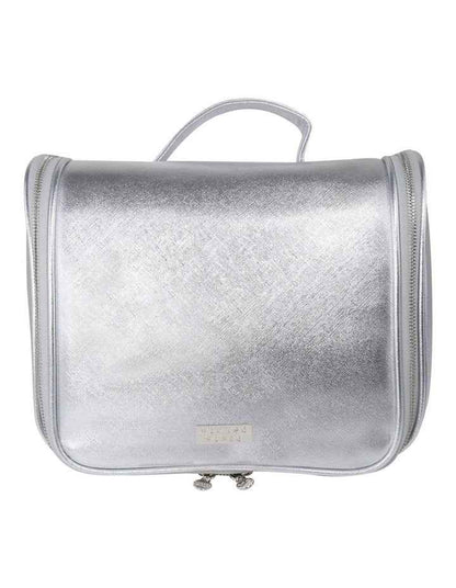 Premium Silver Travel Bag with Hook