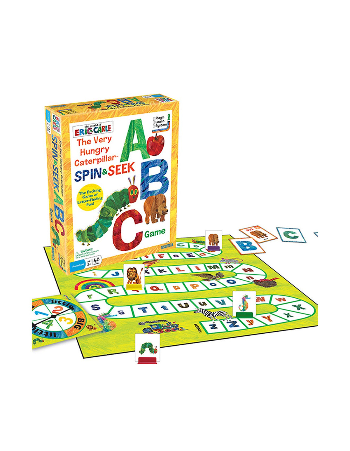 The Very Hungry Caterpillar Spin & Seek ABC Game