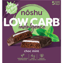 Noshu Low Carb Choc Mint Indulgence Bars 5 Pack