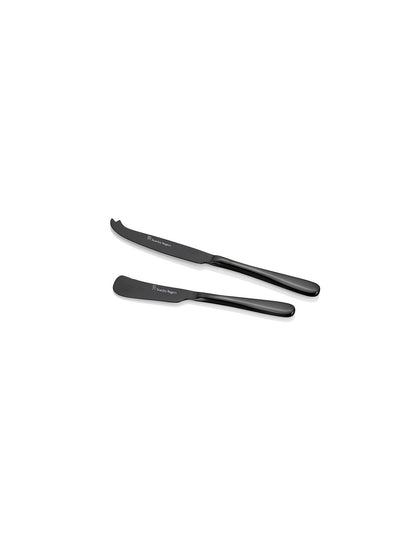 ALBANY ONYX CHEESE KNIFE 2PC