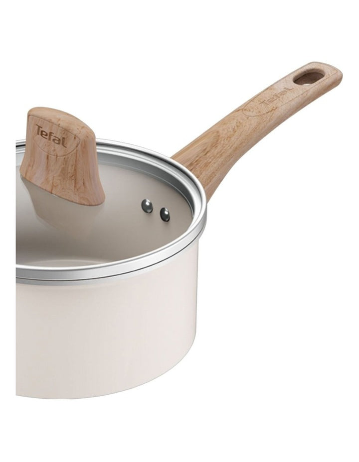 Vivaceram Induction Ceramic Cookware 5 Piece Set in Beige