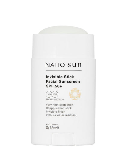 Invisible Stick Facial Sunscreen SPF 50+ 50g