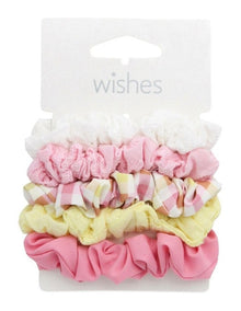 Brodarie Scrunchie 5 Pack in Multi