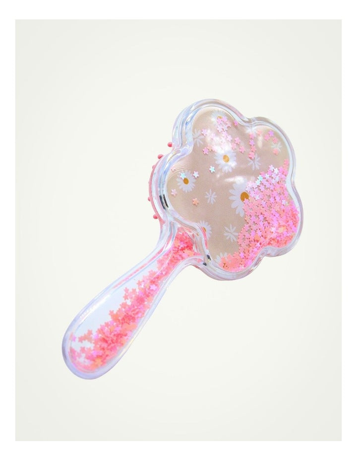 Daisy Shaker Hairbrush in Multi