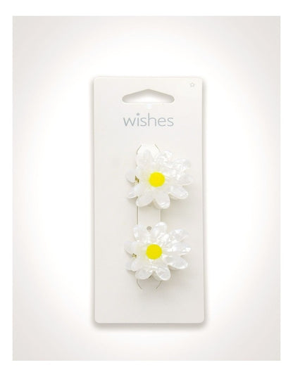 Daisy Hair Claw 2 Pack in Multi