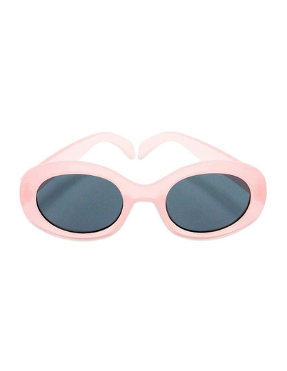 Pink Oval Sunglasses in Multi