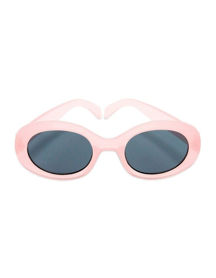 Pink Oval Sunglasses in Multi