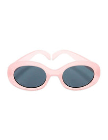 Pink Oval Sunglasses in Multi