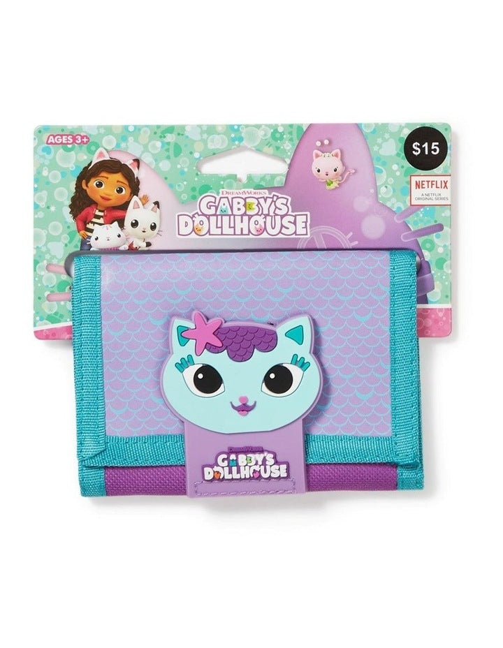 Dollhouse Kids Wallet with Velcro Closure in