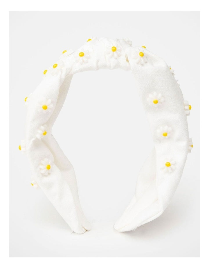 Wishes Daisy Knot Headband