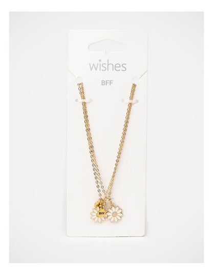 Wishes Best Friends Daisy Necklace Set