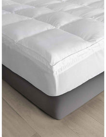 Luxurious Cloud Soft King 1000GSM Microfibre Mattress Topper White